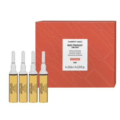 COMFORT ZONE Body Strategist Tone Shot Тонизирующий концентрат для тела в ампулах 4*10 мл