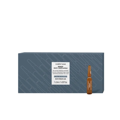 COMFORT ZONE Renight Bright  Smooth Ampoule Ампульный концентрат сияние и гладкость 7х2мл