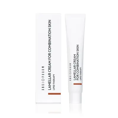 ANGIOPHARM Ламеллярный крем для комбенированной кожи, 7мл