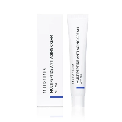ANGIOPHARM Мультипептидный омолаживающий крем, 7мл