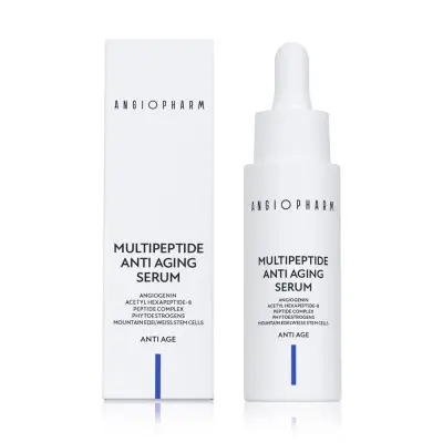 ANGIOPHARM Мультипептидная омолаживающая сыворотка, 30мл