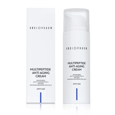 ANGIOPHARM Мультипептидный омолаживающий крем, 50мл