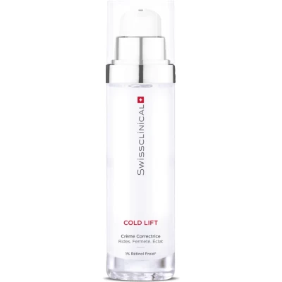 SWISSCLINICAL Cold lift correcting cream Крем для коррекции морщин с холодным ретинолом, 50 мл