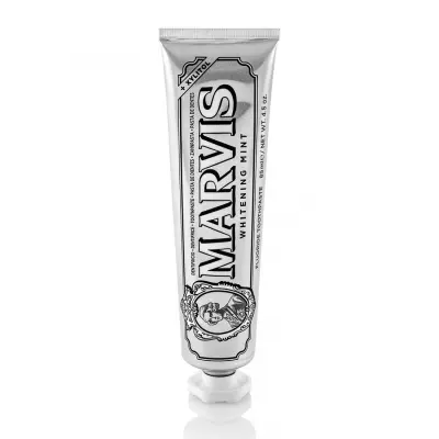 MARVIS Toothpaste Whitening Mint Зубная паста "Мята" отбеливающая, 85 мл