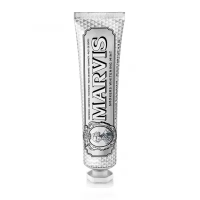 MARVIS Toothpaste Smokers Whitening Mint Зубная паста "Мята Антитабак" отбеливающая, 85 мл