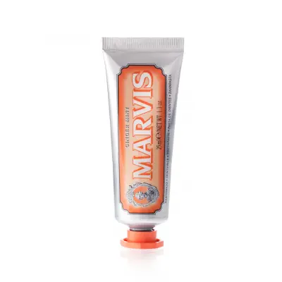 MARVIS Toothpaste Ginger Mint Зубная паста "Мята и Имбирь" (без содержания фтора), 25 мл