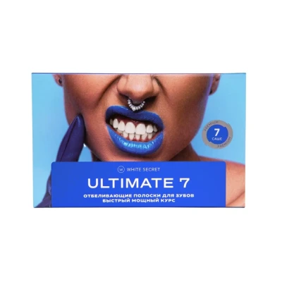 WHITE SECRET Ultimate 7 Отбеливающие полоски
