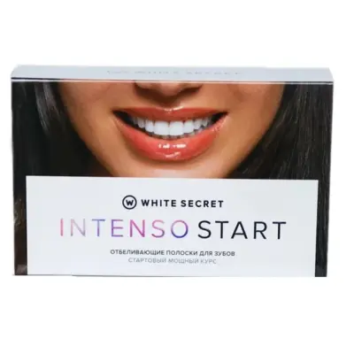 WHITE SECRET Intenso Start Отбеливающие полоски