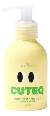 WHITE SECRET CUTEQ Mint pearl Детская зубная паста, 100 мл