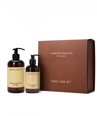 GIARDINO MAGICO бокс с шубером Bouquet di gelsomino (жидкое мыло д/рук 500мл, крем д/рук 250мл)