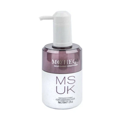 MOCHEQI Питательный кондиционер с гидролизованным коллагеном и экстрактом зародышей риса, 318 мл