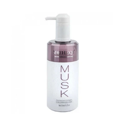 MOCHEQI Питательный кондиционер с гидролизованным коллагеном и экстрактом зародышей риса, 518 мл