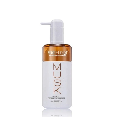 MOCHEQI Шампунь для поврежденных волос с натуральным экстрактом имбиря, 518 мл