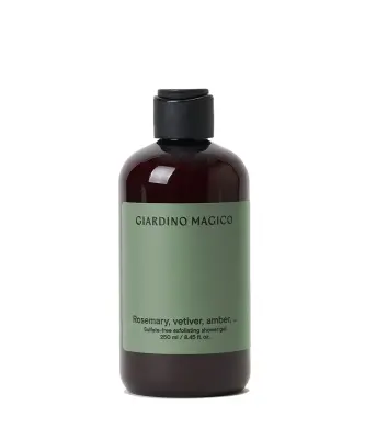 GIARDINO MAGICO Гель для душа бессульфатный Rosemary, vetiver, ambra, 250 мл