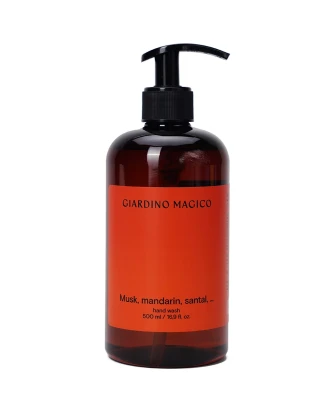 GIARDINO MAGICO жидкое мыло для рук Musk, mandarin, sandal, 500 мл