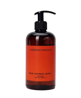 GIARDINO MAGICO жидкое мыло для рук Musk, mandarin, sandal, 500 мл