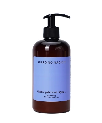 GIARDINO MAGICO Крем для тела Vanila, patchouli, figue, 500 мл
