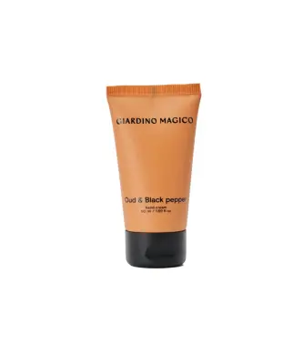 GIARDINO MAGICO питательный крем для рук Oud-black pepper, 50 мл