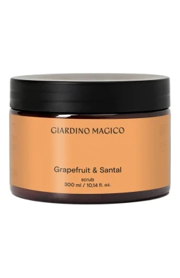 GIARDINO MAGICO скраб для тела Grapefruit  santal, 200 мл