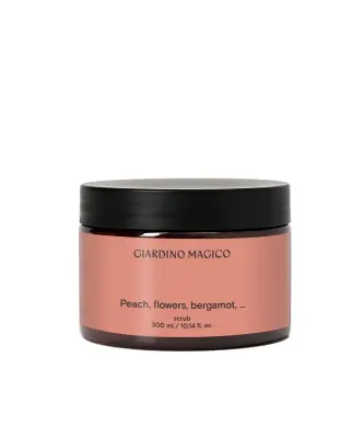 GIARDINO MAGICO Скраб для тела Peach  bergamote, 200 мл