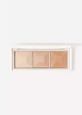 SHIKSTUDIO Face Palette Baked 01 POWDER-LIGHT/BRONZER/POWDER-MEDIUM Палетка запеченных продуктов
