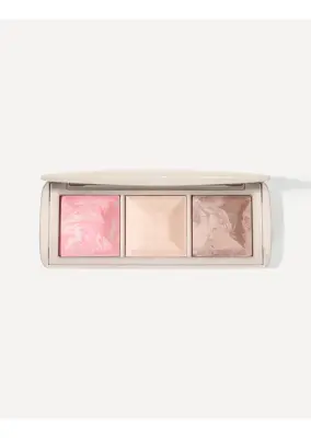 SHIKSTUDIO Face Palette Baked 02 HIGHLIGHTER/BLUSH/SCULPTOR Палетка запеченных продуктов для макияжа лица, 9 гр