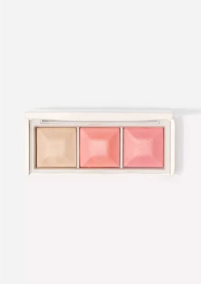 SHIKSTUDIO studio Face Palette Baked 04 HIGHLIGHTER/BLUSH PEACH/BLUSH ROSE Палетка запеченных продуктов