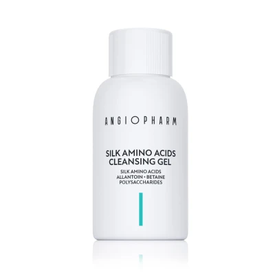 ANGIOPHARM Гель для умывания с аминокислотами шелка, 50мл
