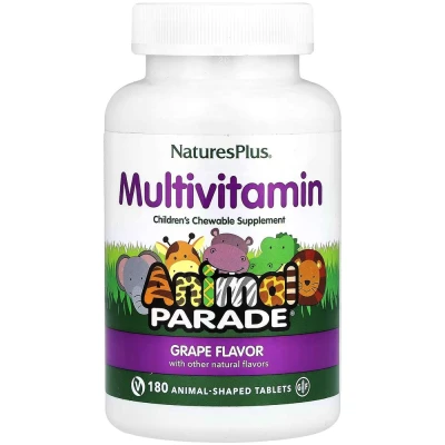 ANIMAL PARADE Мультивитаминный комплекс (Виноград) №180