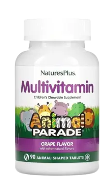 ANIMAL PARADE Мультивитаминный комплекс (Виноград) №90