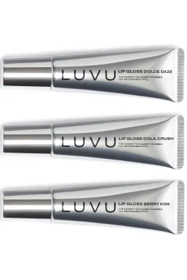 LUVU Lip Gloss Trio Набор из 3 блесков