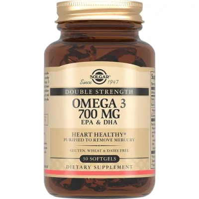 SOLGAR Двойная Омега-3 ЭПК/ДГК 0,7 №30
