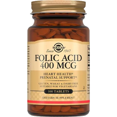 SOLGAR Фолиевая кислота №100