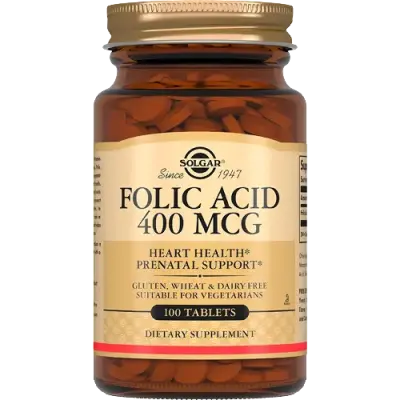 SOLGAR Фолиевая кислота №100