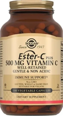 SOLGAR Эстер-С плюс витамин С 500МГ №100