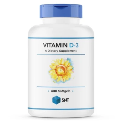 SNT Витамин D3 5000МЕ, 400 капсул