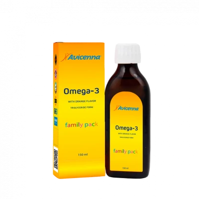 AVICENNA Омега-3 со вкусом апельсина