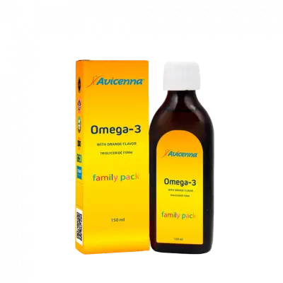 AVICENNA Омега-3 со вкусом апельсина