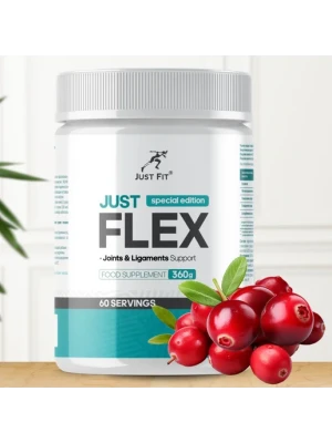 JUST FIT Коллаген 375гр (Клюква)