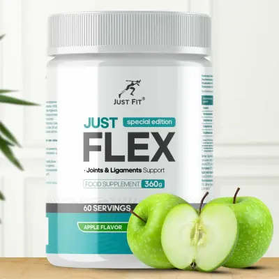 JUST FIT Коллаген 375гр (Яблоко)