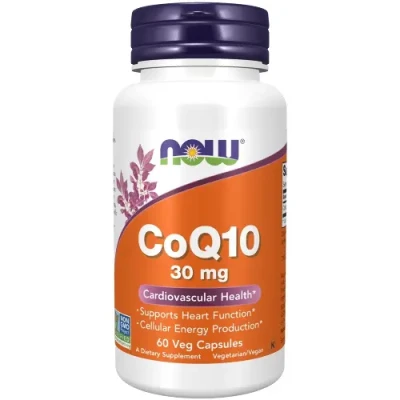 NOW CoQ10 30мг, 516 мг 60 капсул