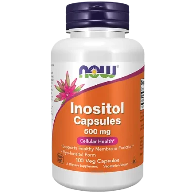 NOW Инозитол 500мг,100 капсул