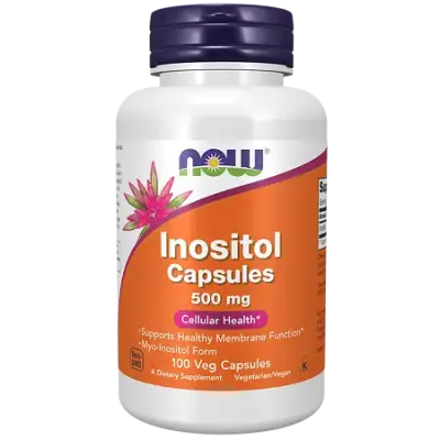 NOW Инозитол 500мг,100 капсул