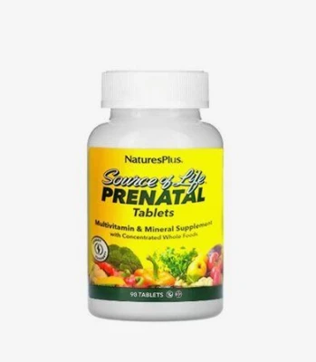 NATURES PLUS Витамины для беременных, 90таб