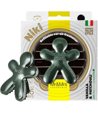 MRMRS NIKI Ароматизатор для автомобиля New Car Хромированный титан