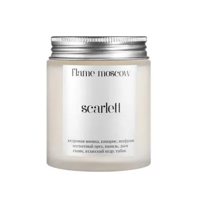 FLAME Свеча матовая Scarlett