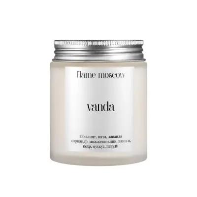 FLAME Свеча матовая Vanda