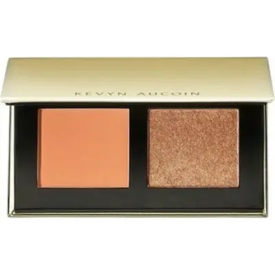 Kevyn Aucoin KAB LIGHT UP HOLIDAY ORNAMENT Набор DUO Контур + Румяна + Хайлайтер