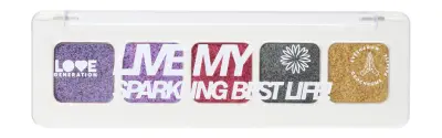 LOVE GENERATION Duochrome Eyeshadow Palette Live my sparkling best life! Палетка теней для век