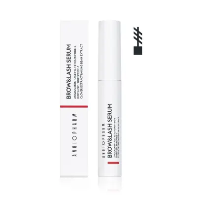 ANGIOPHARM Сыворотка для роста бровей и ресниц (Щеточка), 6мл